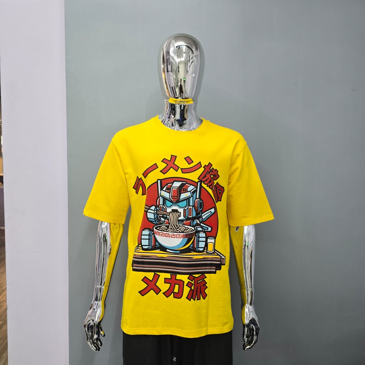 Kawaii Anime Mech Oversized Unisex Tee